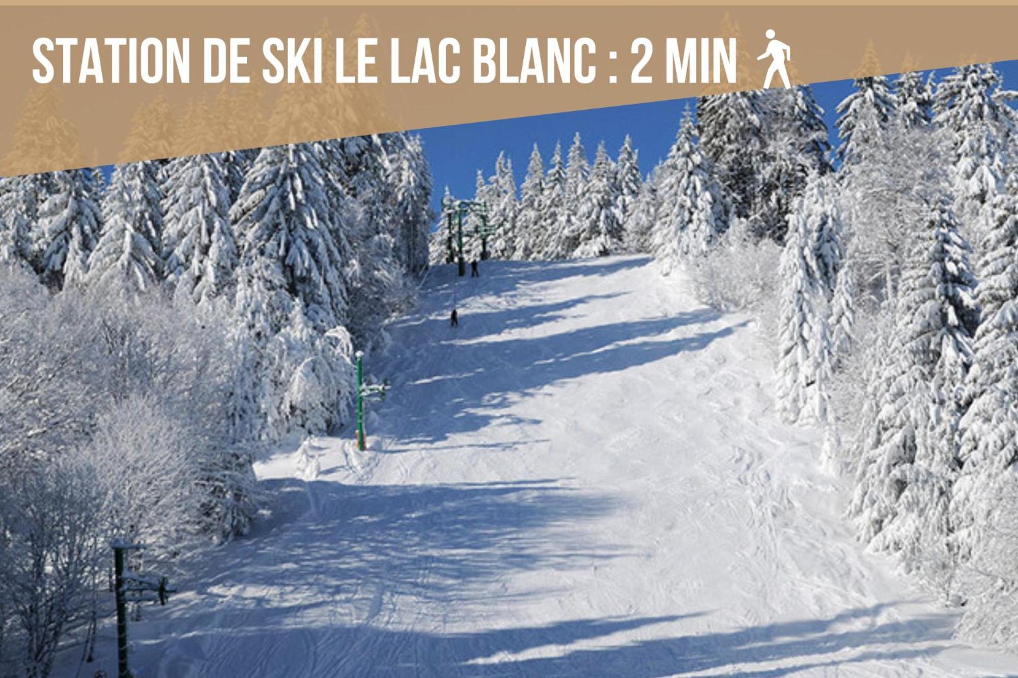 Le Belvedere Du Lac Blanc Orbey Eksteriør bilde